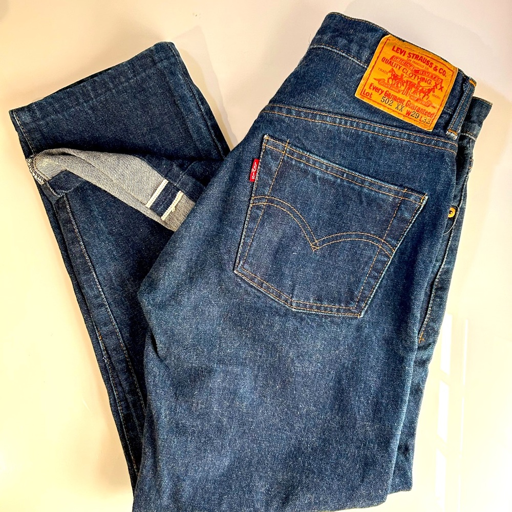 Levi 502 XX Big E **Rare Vintage Jeans
